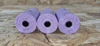 Premium Dog Poop Bags: PE Perfumed Purple Dog Poop Bags