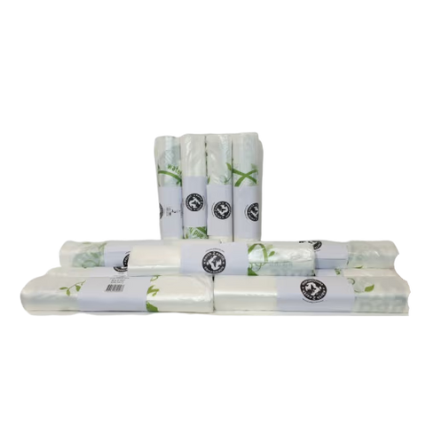 Earth2Earth 140L Compostable Bin Liners | 865 mm x 1370 mm - Roll Of 5 Bags