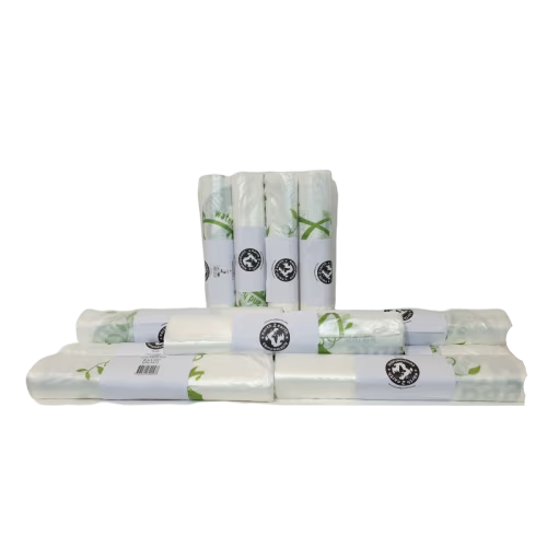 Earth2Earth 140L Compostable Bin Liners | 865 mm x 1370 mm - Roll Of 5 Bags