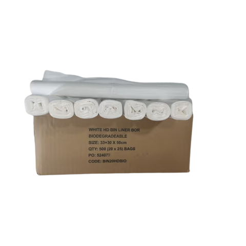 20L Biodegradable Bin Liners