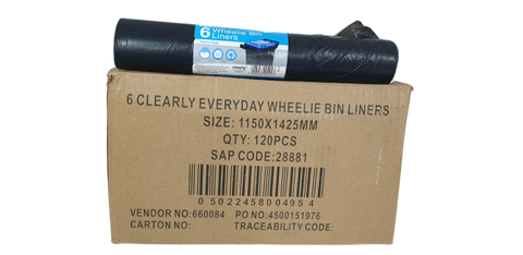 Medium Wheelie Bin Liners