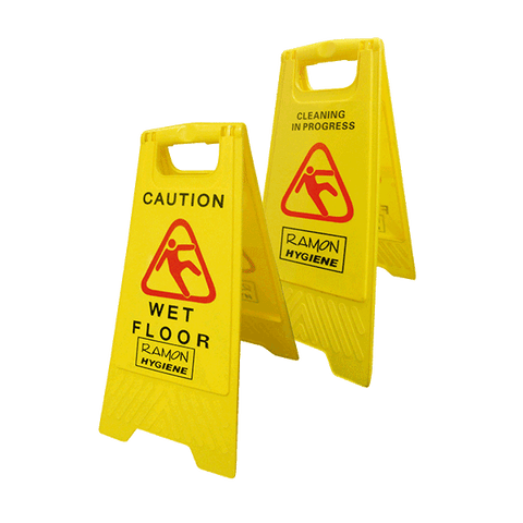 Wet Floor Sign | Dual Warning “A” Frame Sign
