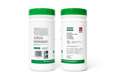 Works Surface Disinfecting AF Wipes
