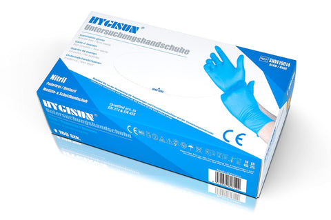 Hygisun Medical Nitrile Gloves 100 Gloves
