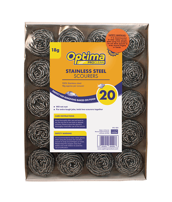 Optima Proclean Stainless Steel Scourers