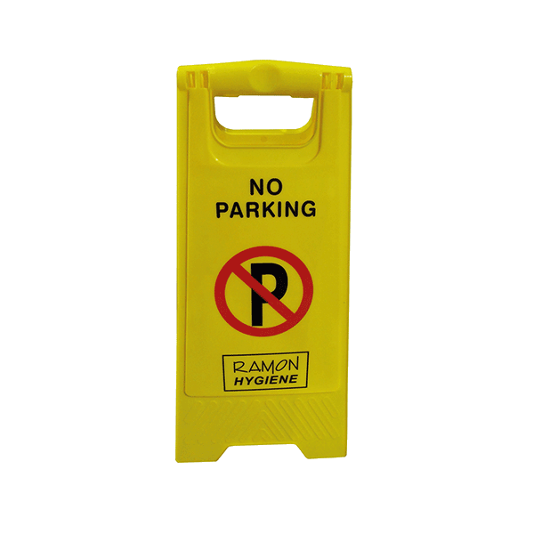 No Parking Floor Sign