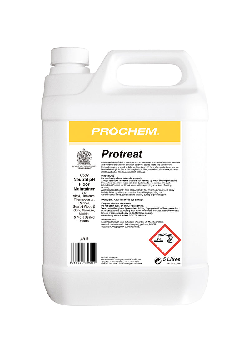 Delighted Prochem Protreat 5L: The Ultimate Floor Cleaner
