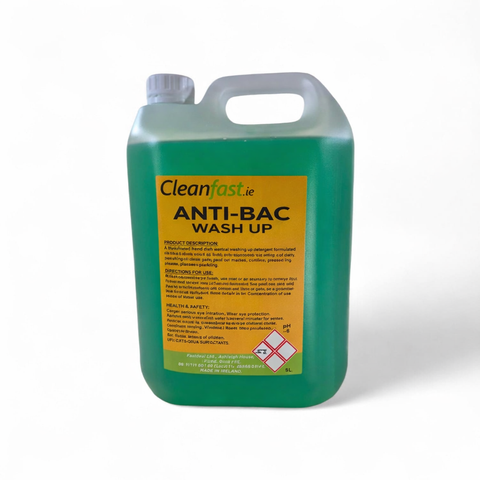 Cleanfast Anti-Bac Wash Up Liquid 5L
