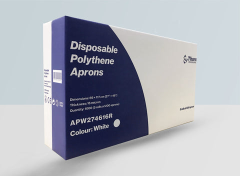 Disposable Polythene Aprons x 1000