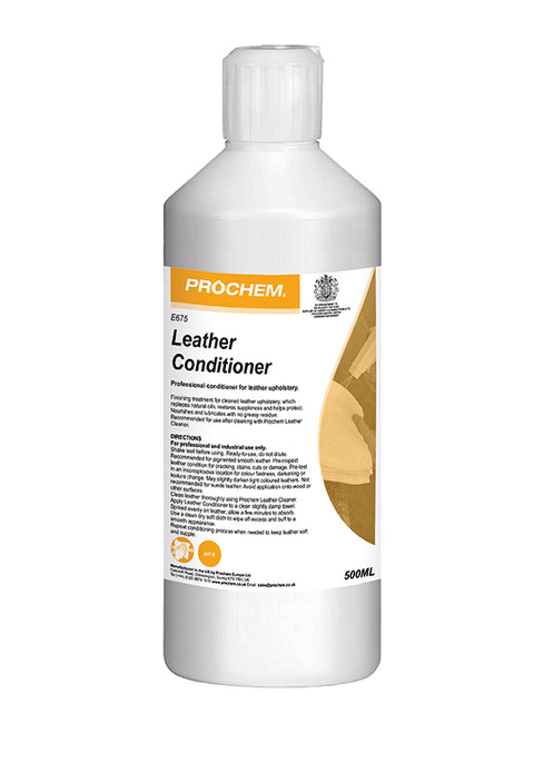 Prochem Leather Conditioner 500ML I Seals And Protects