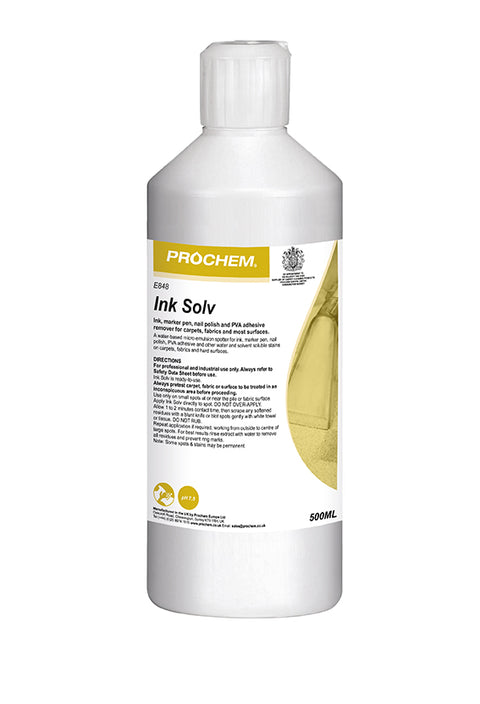 Prochem Ink Solv 500ML I It Will Fully Remove Ink Stains