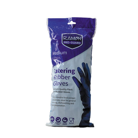 Ramon Proguard Catering Rubber Gloves 6 Pairs