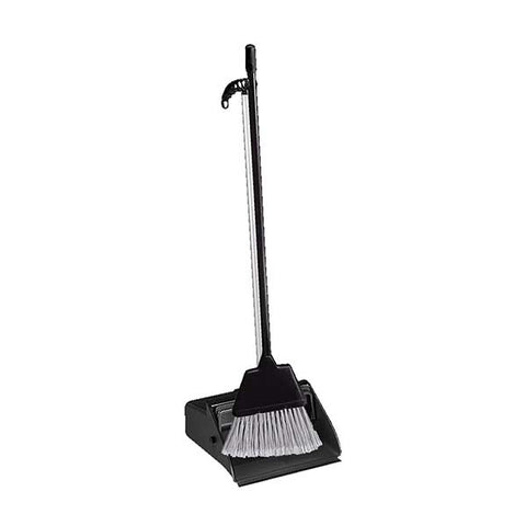 Plastic Lobby Dustpan With Handle And New Lobby Brush Complete