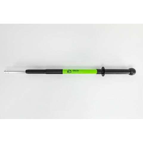 Delta Telescopic Ergonomic Handle | 3 Sections |Green | 85 cm to 180 cm