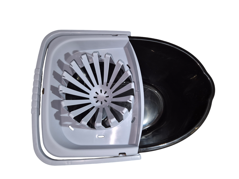 Easy Drain Rectangular Bucket With Wringer 16 L