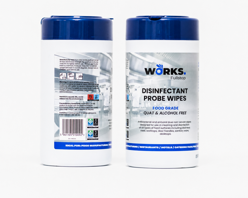 Works Disinfectant Probe Wipes