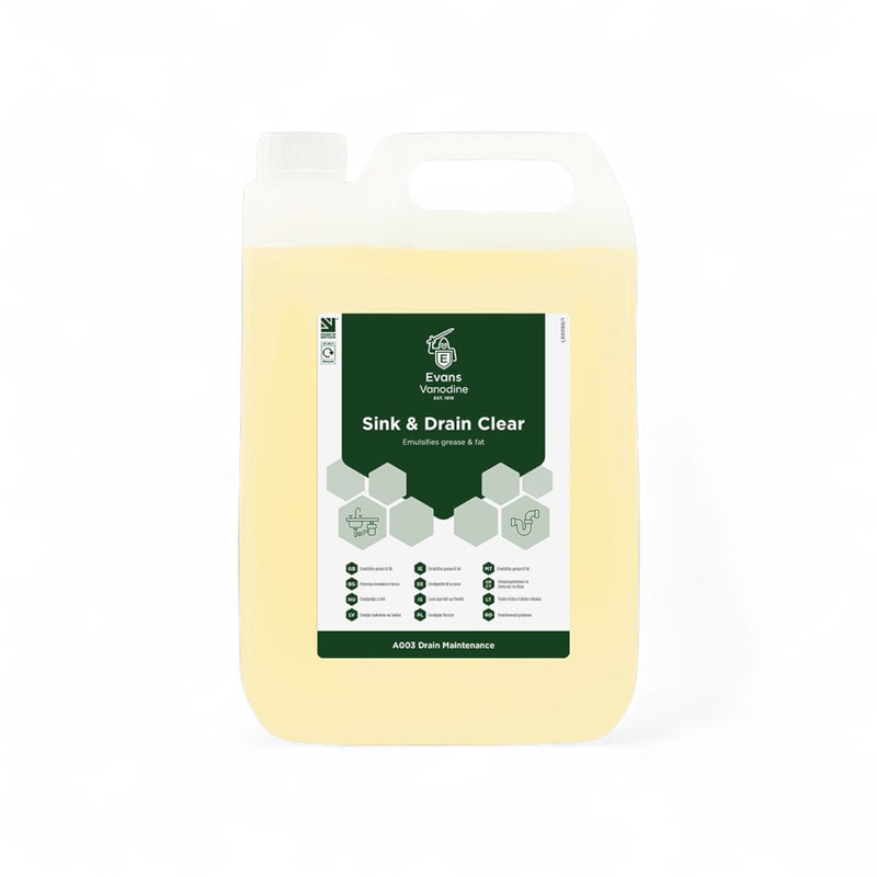 Evans Sink And Drain Clear 5L