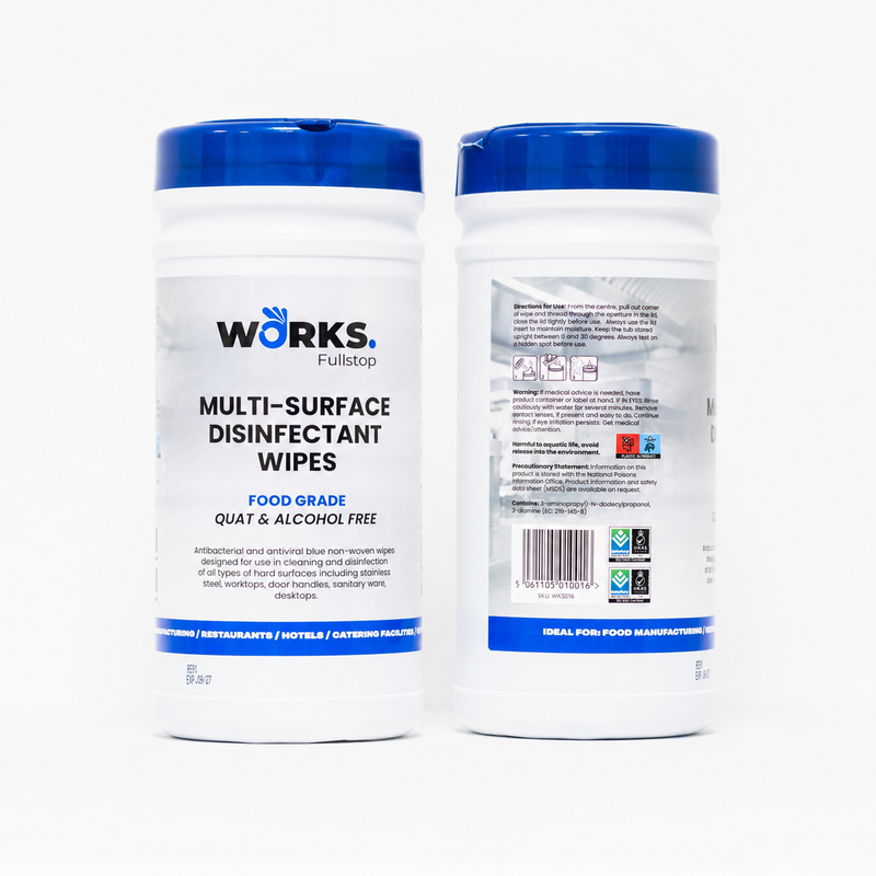 Works Multi Surface Cleaning & Disinfecting Wipes