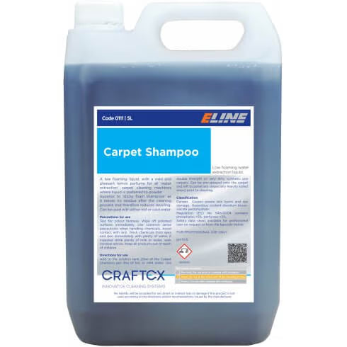 Craftex E-Line Carpet Cleaning Shampoo - 1L