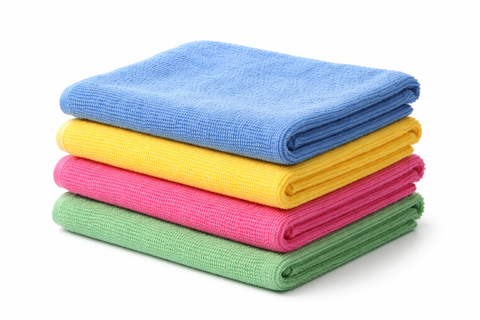 Microfiber Cloth 40 cm x 40 cm Blue 220 GSM