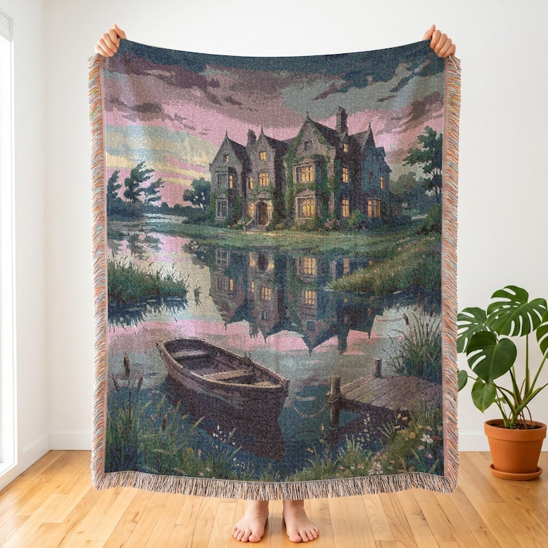 When Marnie Was There Woven Blanket, Studio Ghibli Art