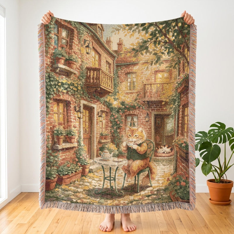 The Cat Returns Blanket, Studio Ghibli Woven Throw