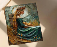 The Empress Tarot Print, Mothers Day Gift From Daughter, Divine Feminine Wall Art, Museum Quality Decor, Shipped Wall Art