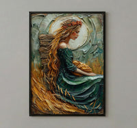The Empress Tarot Print, Mothers Day Gift From Daughter, Divine Feminine Wall Art, Museum Quality Decor, Shipped Wall Art