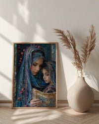 The High Priestess Print, Wise Mother Wall Art, Mothers Day Gift From Son, Museum Quality Decor, Shipped Wall Art