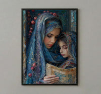 The High Priestess Print, Wise Mother Wall Art, Mothers Day Gift From Son, Museum Quality Decor, Shipped Wall Art