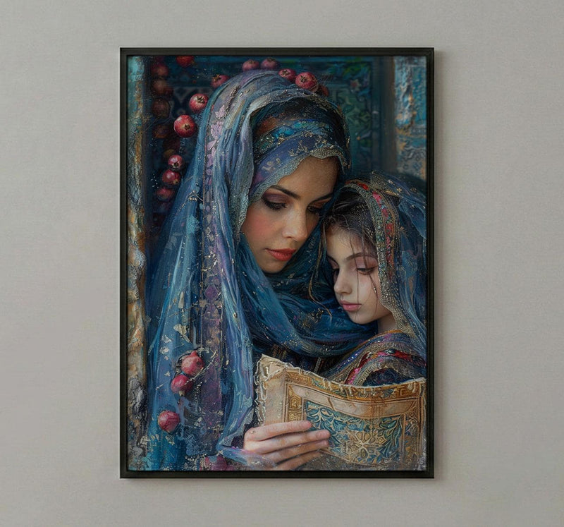 The High Priestess Print, Wise Mother Wall Art, Mothers Day Gift From Son, Museum Quality Decor, Shipped Wall Art
