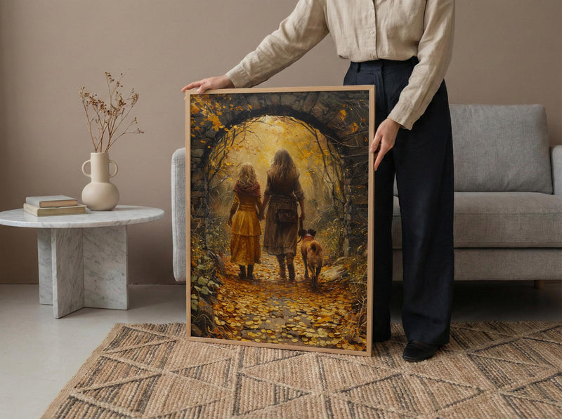 Ten Of Pentacles Print, Family Legacy Wall Art, Mothers Day Gift From Daughter, Museum Quality Decor, Shipped Wall Art
