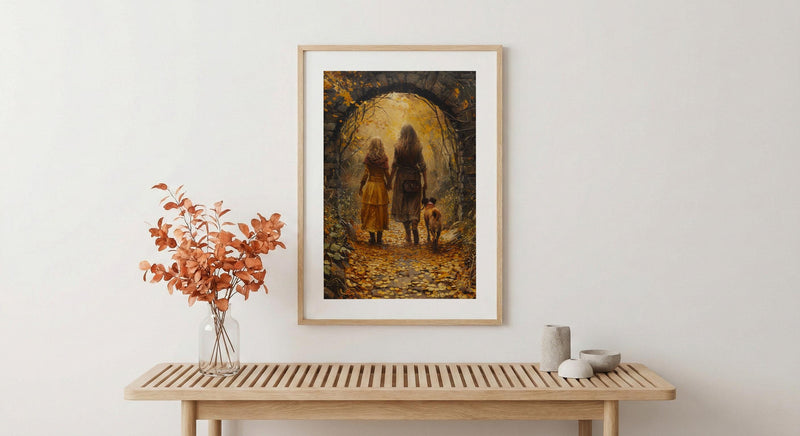 Ten Of Pentacles Print, Family Legacy Wall Art, Mothers Day Gift From Daughter, Museum Quality Decor, Shipped Wall Art