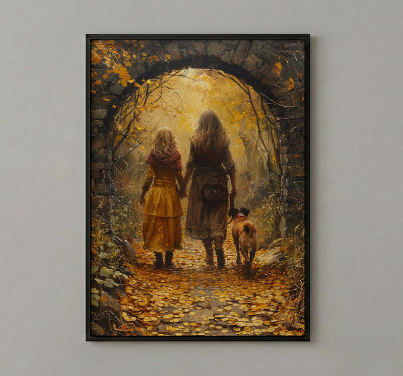 Ten Of Pentacles Print, Family Legacy Wall Art, Mothers Day Gift From Daughter, Museum Quality Decor, Shipped Wall Art