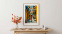 Hoi An Vietnam Art Print, Mothers Day Gift From Daughter, Museum Quality Asian Decor, Mother Daughter Poster, Shipped Wall Art