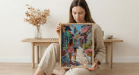 Penang Malaysia Print, George Town Wall Art, Mothers Day Gift From Daughter, Museum Quality Decor, Mother Daughter Poster