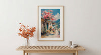 Luang Prabang Art Print, Laos Travel Poster, Mothers Day Gift From Son, Mom And Son Wall Art, Museum Quality Decor