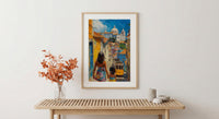 Lisbon Portugal Print, Alfama Street Wall Art, Mothers Day Gift From Daughter, Museum Quality Decor, Shipped Wall Art