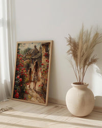 Cotswolds England Print, English Village Wall Art, Mothers Day Gift From Daughter, Museum Quality Decor, Shipped Wall Art