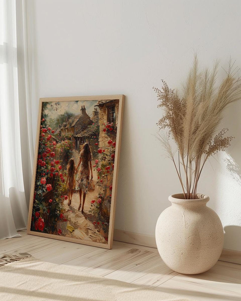 Cotswolds England Print, English Village Wall Art, Mothers Day Gift From Daughter, Museum Quality Decor, Shipped Wall Art