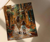 Florence Tuscany Print, Italian Street Wall Art, Mothers Day Gift From Daughter, Museum Quality Decor, Shipped Wall Art