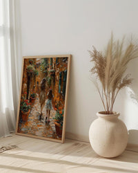 Florence Tuscany Print, Italian Street Wall Art, Mothers Day Gift From Daughter, Museum Quality Decor, Shipped Wall Art