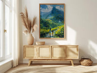 Munnar India Print, Tea Plantation Wall Art, Mothers Day Gift From Daughter, Museum Quality Decor, Shipped Wall Art