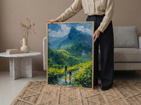 Munnar India Print, Tea Plantation Wall Art, Mothers Day Gift From Daughter, Museum Quality Decor, Shipped Wall Art