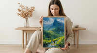 Munnar India Print, Tea Plantation Wall Art, Mothers Day Gift From Daughter, Museum Quality Decor, Shipped Wall Art