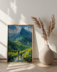 Munnar India Print, Tea Plantation Wall Art, Mothers Day Gift From Daughter, Museum Quality Decor, Shipped Wall Art