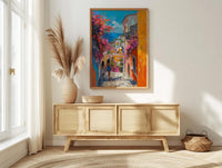 Guanajuato Mexico Art Print, Mothers Day Gift From Daughter, Colorful Street Wall Art, Mother Daughter Poster, Shipped Wall Art