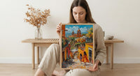 San Miguel Allende Print, Mexican Street Wall Art, Mothers Day Gift From Daughter, Museum Quality Decor, Shipped Wall Art