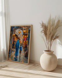 Doha Qatar Art Print, Souq Waqif Wall Decor, Mothers Day Gift From Son, Mom And Son Poster, Museum Quality Decor