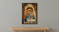 Nizwa Oman Art Print, Ancient Archway Decor, Mothers Day Gift From Daughter, Mother Daughter Poster, Shipped Wall Art